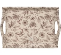 Поднос VETTA Тауп пластик, 39x27x4.3 см 862-434