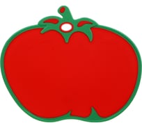 Доска разделочная в форме томата, 31,5x26см, полипропилен VETTA 852-136