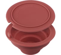Ситечко для кружки с крышкой VETTA 9.4x5 см, силикон 856-170