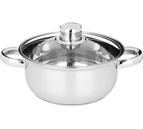 Кастрюля с крышкой VETTA Джерси 1.7 л, 18x9 см 822-066