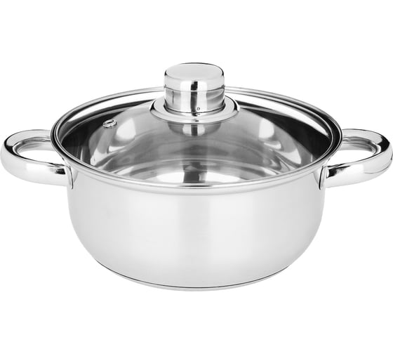 Кастрюля с крышкой VETTA Джерси 1.7 л, 18x9 см 822-066
