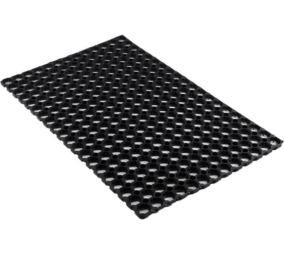 Придверный коврик VETTA 50x80x1.6 см, ячеистый, грязесборный, резина 018 466-018