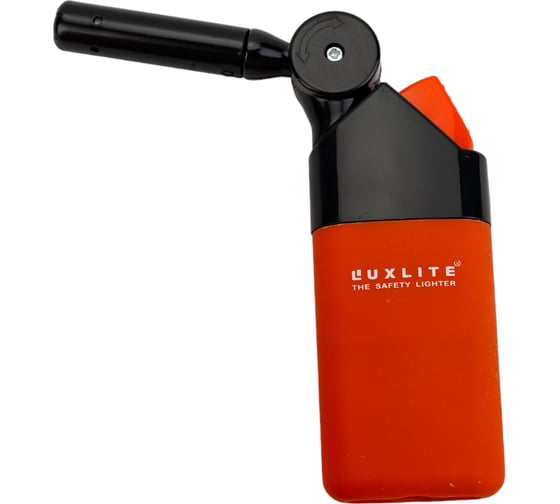 Бытовая турбо зажигалка с поворотным носиком Luxlite XHG 580 HC5 RUBBER SP 9620