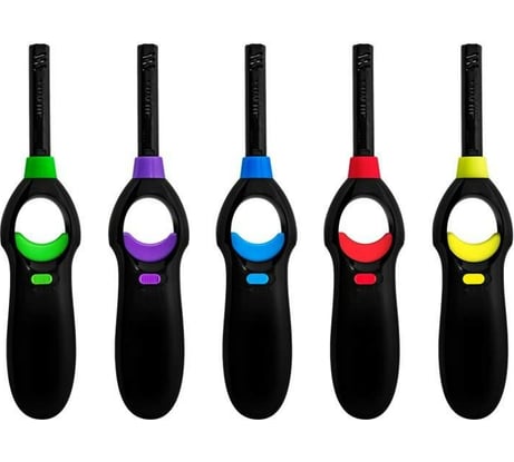 Бытовая пьезо зажигалка Luxlite XHG 8520 BLACK 4315