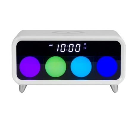 Настольные часы Rombica Timebox 1 беспроводное зарядное устройство, 5Вт Qi, Будильник, отложенный будильник ABD-001