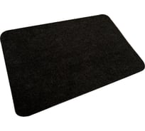 Влаговпитывающий коврик In'Loran Бархат 40x60 см, чёрный, 110-466