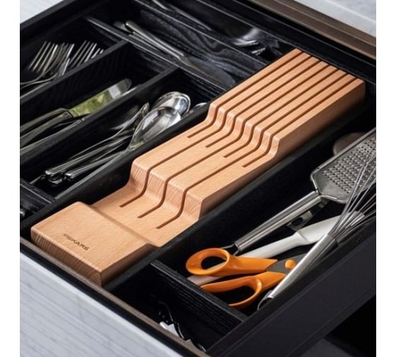 Деревянный блок для ножей FISKARS All Steel 1062890