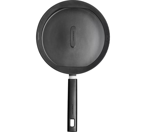 Сковорода FISKARS с крышкой, 26 см, Hard Face Steel 1052248