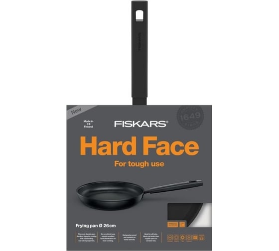 Сковорода FISKARS ф 26 см, Hard Face 1052223