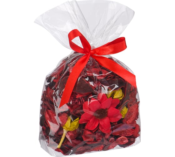 Набор сухоцветов из натуральных материалов ВеЩицы с ароматом Вишня, Д120 Ш90 В130, пакет YW-SUH81 1