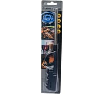 Газовая зажигалка Ecos 68M-BL черная 157823