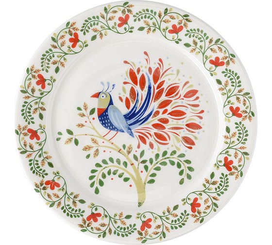 Набор тарелок Liberty Jones Fantail Bird из коллекции Birds of Paradise в подарочной упаковке, 18 см, 2 шт. LJ0000293