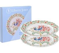 Набор тарелок Liberty Jones Fantail Bird из коллекции Birds of Paradise в подарочной упаковке, 28 см, 2 шт. LJ0000309