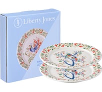 Набор тарелок Liberty Jones Love Birds из коллекции Birds of Paradise в подарочной упаковке, 18 см, 2 шт. LJ0000295