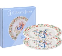 Набор тарелок Liberty Jones Love Birds из коллекции Birds of Paradise в подарочной упаковке, 21 см, 2 шт. LJ0000303