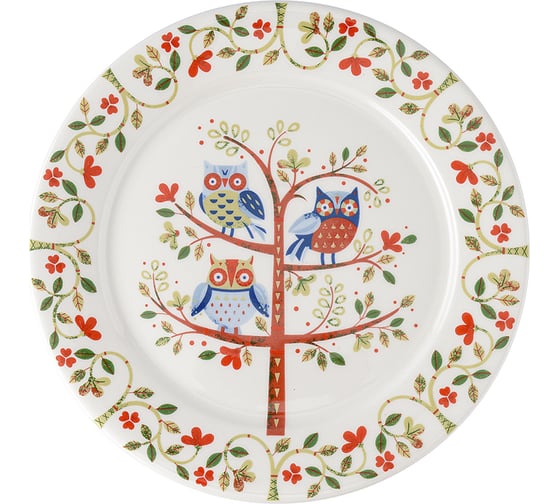 Набор тарелок Liberty Jones Owl из коллекции Birds of Paradise в подарочной упаковке, 21 см, 2 шт. LJ0000305