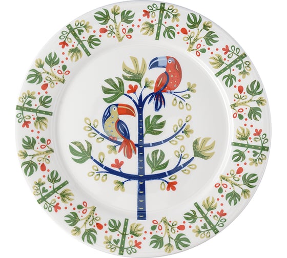 Набор тарелок Liberty Jones Toucan из коллекции Birds of Paradise в подарочной упаковке, 28 см, 2 шт. LJ0000315