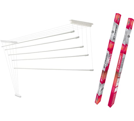 Потолочная сушилка Zalger Lift Comfort для белья 1,8м, 520-180