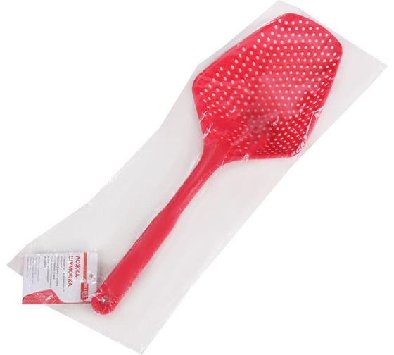 Ложка-шумовка BRADEX красная TK 0356