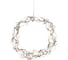 Светодиодный рождественский венок EGLO CURLY, 80x0,064W (LED), B60, O300, пластик, сталь, серебряный 411012 1