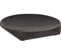 Поднос декоративный EGLO KABACAN, H40, O250, дерево, темно-коричневый 427138