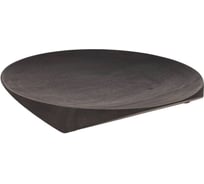 Поднос декоративный EGLO KABACAN, H40, O300, дерево, темно-коричневый 427139