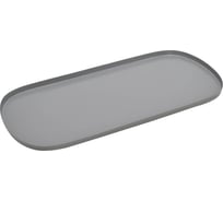Поднос декоративный EGLO SAVANT, L380, B170, H15, сталь, серый 427054