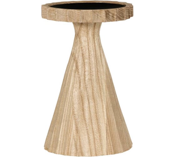 Подсвечник EGLO DUPKUR, H140, O90, дерево, черный 422337 1