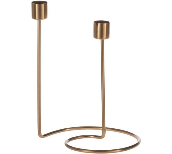 Подсвечник EGLO JELLICOE, L150, B130, H195, сталь, золотистый 422093 1