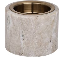 Подсвечник EGLO ROUYIN, B40, O60, мрамор, коричневый, золотой 422038
