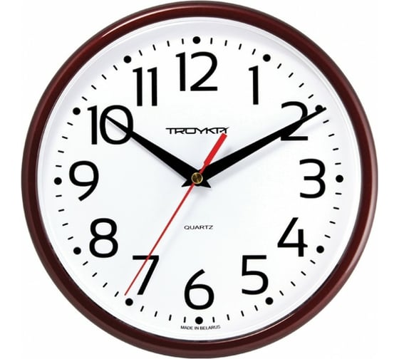 Настенные часы TROYKATIME Тройка 91931912 1