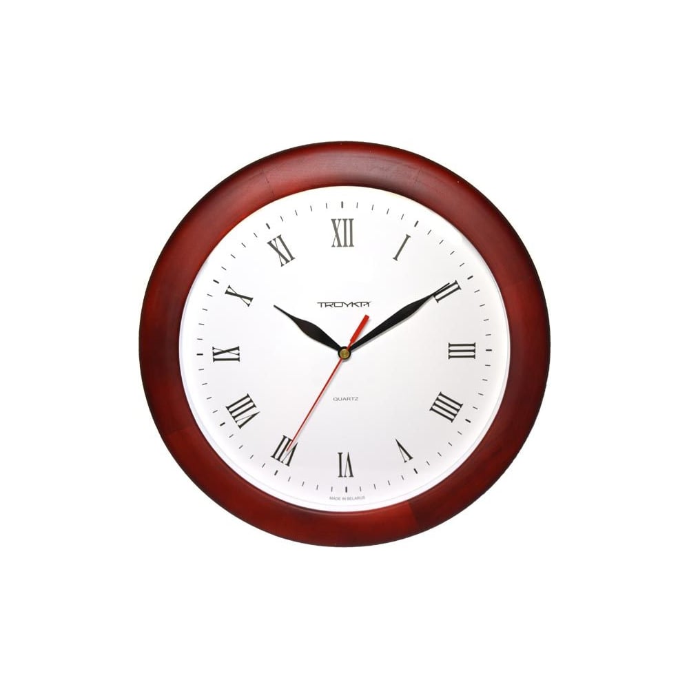 Настенные деревянные часы TROYKATIME Тройка 11162115 - выгодная цена .