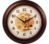 Настенные деревянные часы TROYKATIME Тройка 11163194