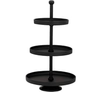 Блюдо-этажерка декоративное EGLO BABIRIK H510 алюминий, черный 427645