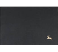 Салфетка декоративная (плейсмат) для сервировки EGLO LAKANDAVA, L450, B300, H3, полиэстер, черный, золотой 420148