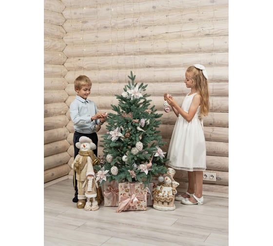 Ель искусственная National Tree Company Форест 130 см голубая ФОР/ГЛ-130