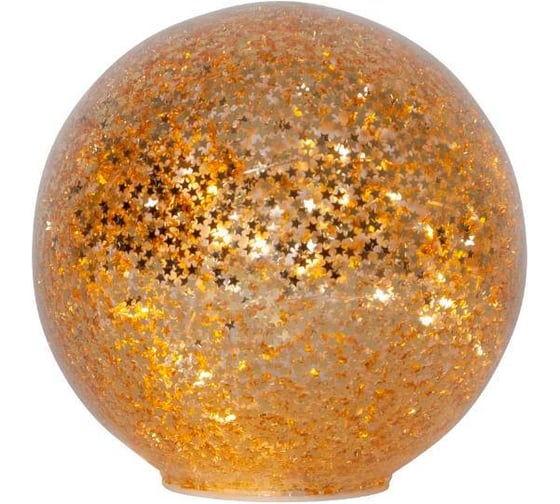 Светодиодный светильник EGLO на батарейках STAR FALL, 15x0,03W LED, H147, O150, 2XAA, стекло, пластик 411346