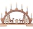 Светодиодный светильник EGLO на батарейках FAUNA, L450, B50, H330, 10x0,03W LED, 2XAA, дерево, пластик 410424 1
