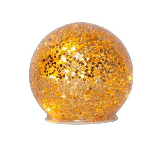 Светодиодный светильник EGLO на батарейках STAR FALL, 10x0,03W LED, H94, O100, 2XAA, стекло, пластик 411344