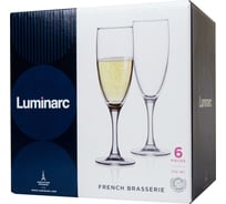Набор фужеров для шампанского LUMINARC ФРАНЦУЗСКИЙ РЕСТОРАНЧИК 170 мл, 6 шт. H9452