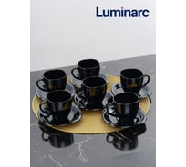 Набор чайный LUMINARC КАРИН черный, 12 предметов P4672