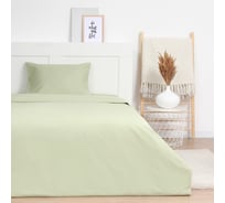 КПБ LoveLife 1, 5сп Young grass 143x215 см, 150x220 см 50x70 см-1шт, 100%хлопок, сатин, 125г/м² 10366238