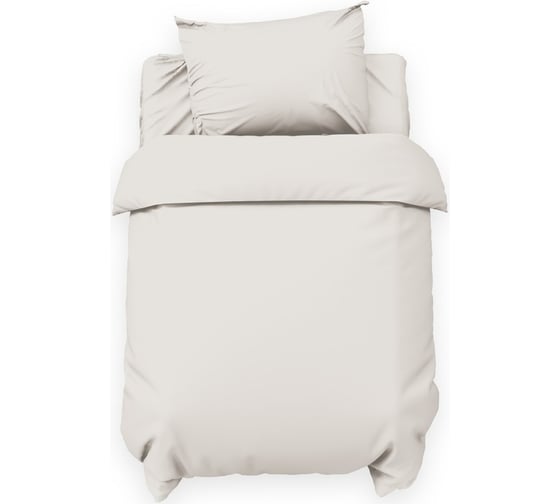 КПБ LoveLife Ivory 112x143 см, 60x120+20 см, 40x60 см, 100% хлопок, сатин, 125г/м² 10366232 1