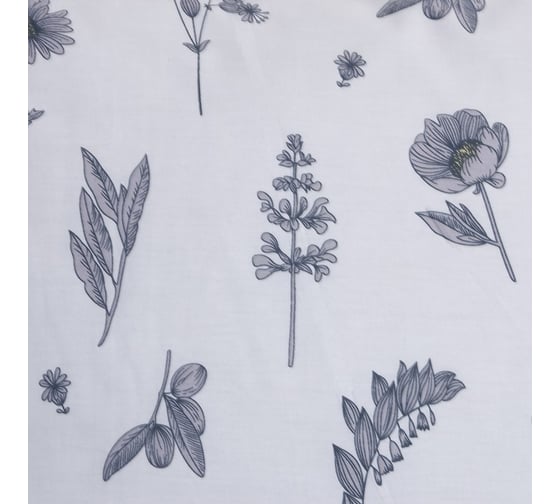 КПБ LoveLife дуэт Dark flowers 143x215 см-2шт, 225x240 см, 50x70 см-2шт100%хлопок, сатин125г/м² 9305080