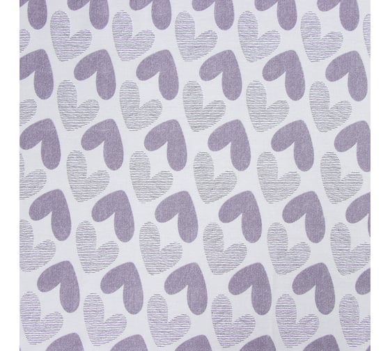 КПБ LoveLife евро Love, 200x217 см, 225x240 см, 50x70 см-2шт, 100%хлопок, сатин, 125г/м² 10283974