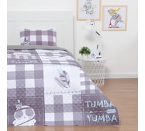 Набор Этель "Tumbaumba" 1,5 сп, покрывало 145x210 см, наволочка 40x60 см, микрофибра 5479855