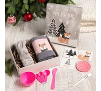 Набор подарочный Этель "Happy new year" полотенце и аксессуары 5141454