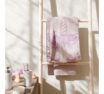 Полотенце махровое Этель "Единорог" 70x130 см, 100% хлопок, 420 гр/м2 4555009