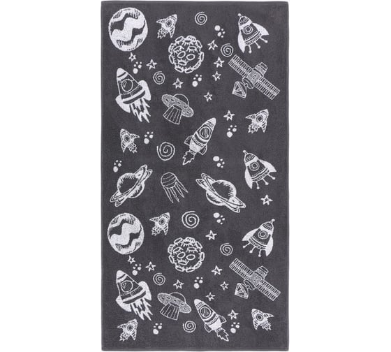 Полотенце махровое Этель "Cosmotime" 70x130 см, 100% хлопок, 420 гр/м2 5287934 1
