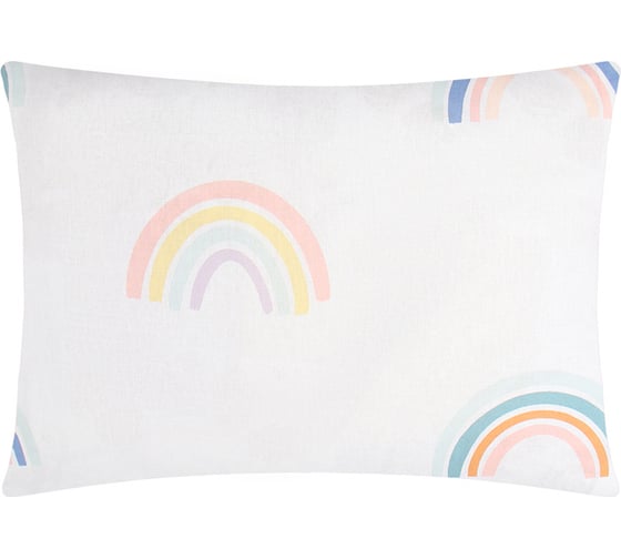Наволочка Этель "Pretty rainbows" 50x70 см, 100% хлопок, бязь 10063091